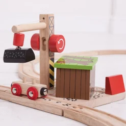 Bigjigs Houten Rails - Steenkool Mijn