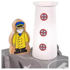 Bigjigs Houten Rails Vuurtoren 4-Wegs Tunnel