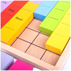 Bigjigs Houten Rekenspel Cijfers Verbinden