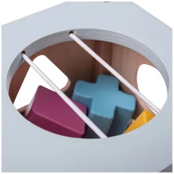 Bigjigs Houten Vormenstoof, 9dlg. - FSC 100%