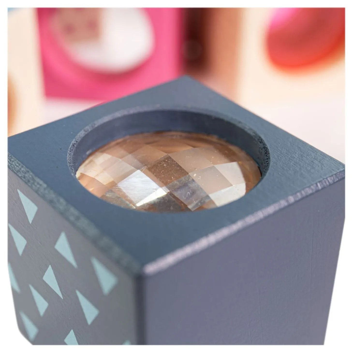 Bigjigs Houten Zintuigen Bouwblokken