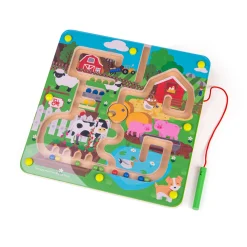 Bigjigs Magnetische Doolhof Spel - Boerderij