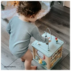 Bigjigs Motoriekspiraal van Hout, 100%FSC