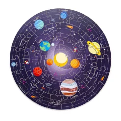 Bigjigs Vloerpuzzel Zonnestelsel Rond, 39cm