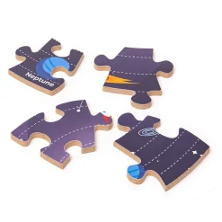 Bigjigs Vloerpuzzel Zonnestelsel Rond, 39cm