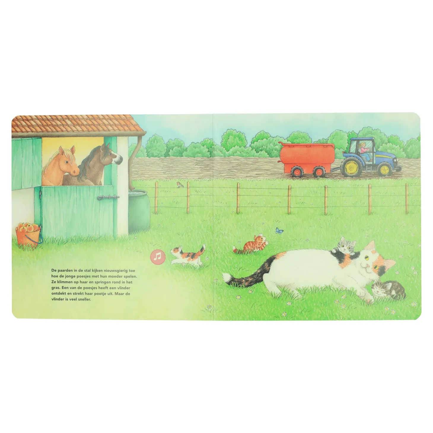 Bijzondere Geluidenboek Boerderij - 6 Geluiden