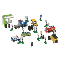 BiOBUDDi Education Small Bouwblokken - Verkeer - 728dlg.