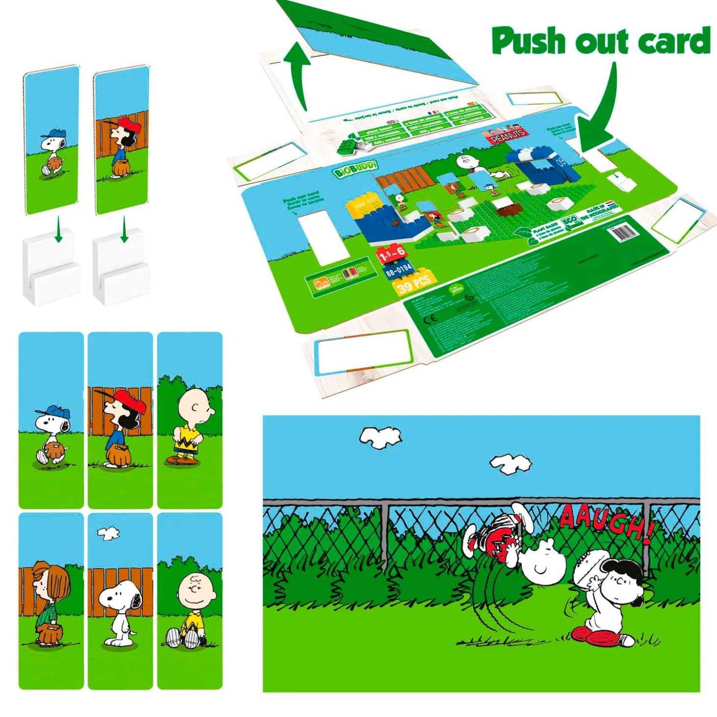 BiOBUDDi Snoopy - Honkbal - 39dlg.