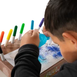 Blaaspennenset met Pompje Dinosaurus