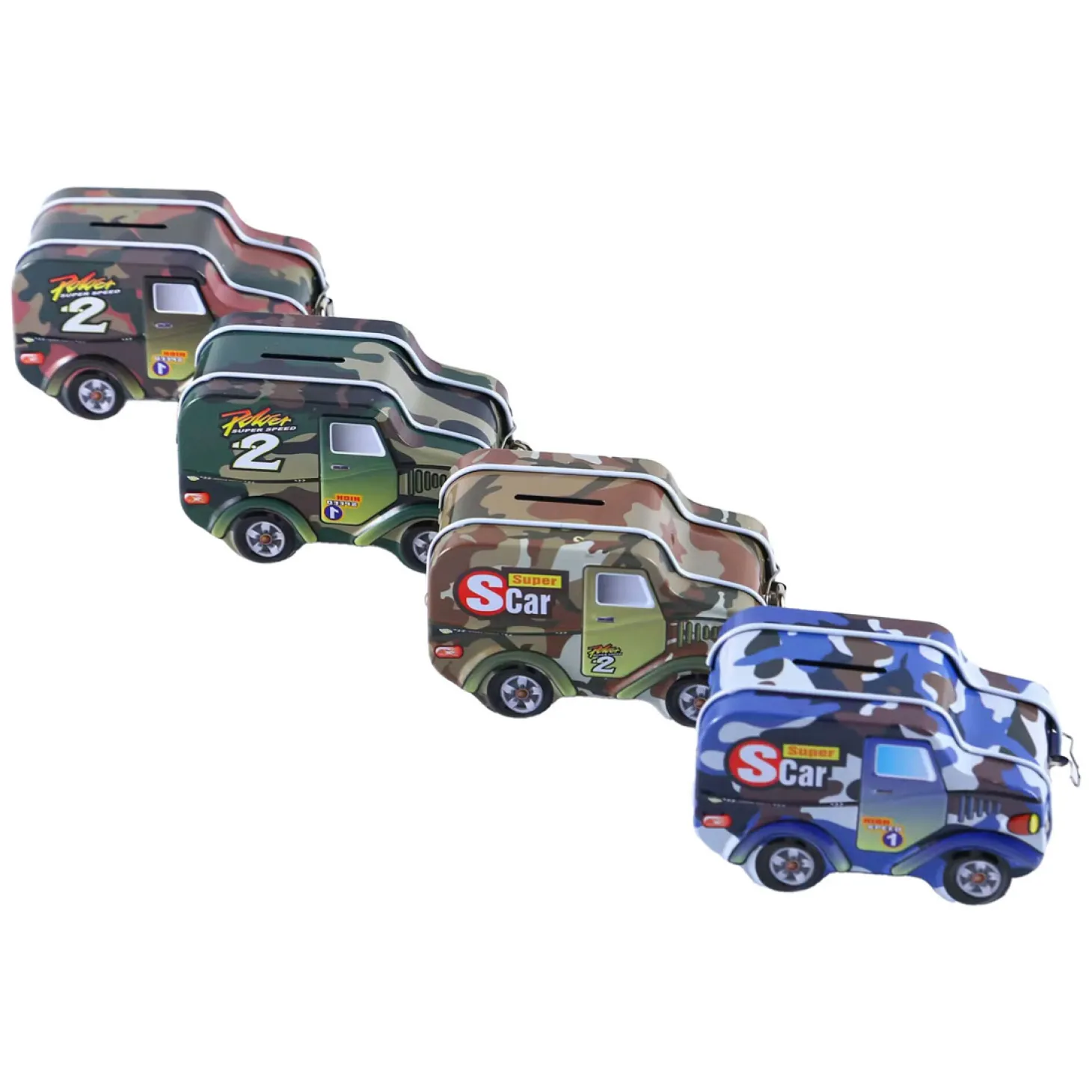 Blikken Spaarpot Auto