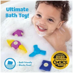 Blockaroo Magnetische Foam Blokken Dieren, 17dlg.