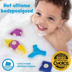 Blockaroo Magnetische Foam Blokken Robot Box, 10dlg.