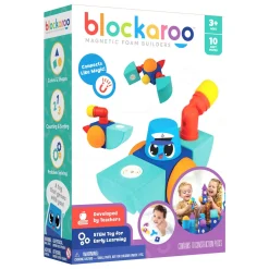 Blockaroo Magnetische Foam Blokken Boot Box, 10dlg.