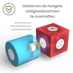 Blockaroo Magnetische Foam Blokken Boot Box, 10dlg.