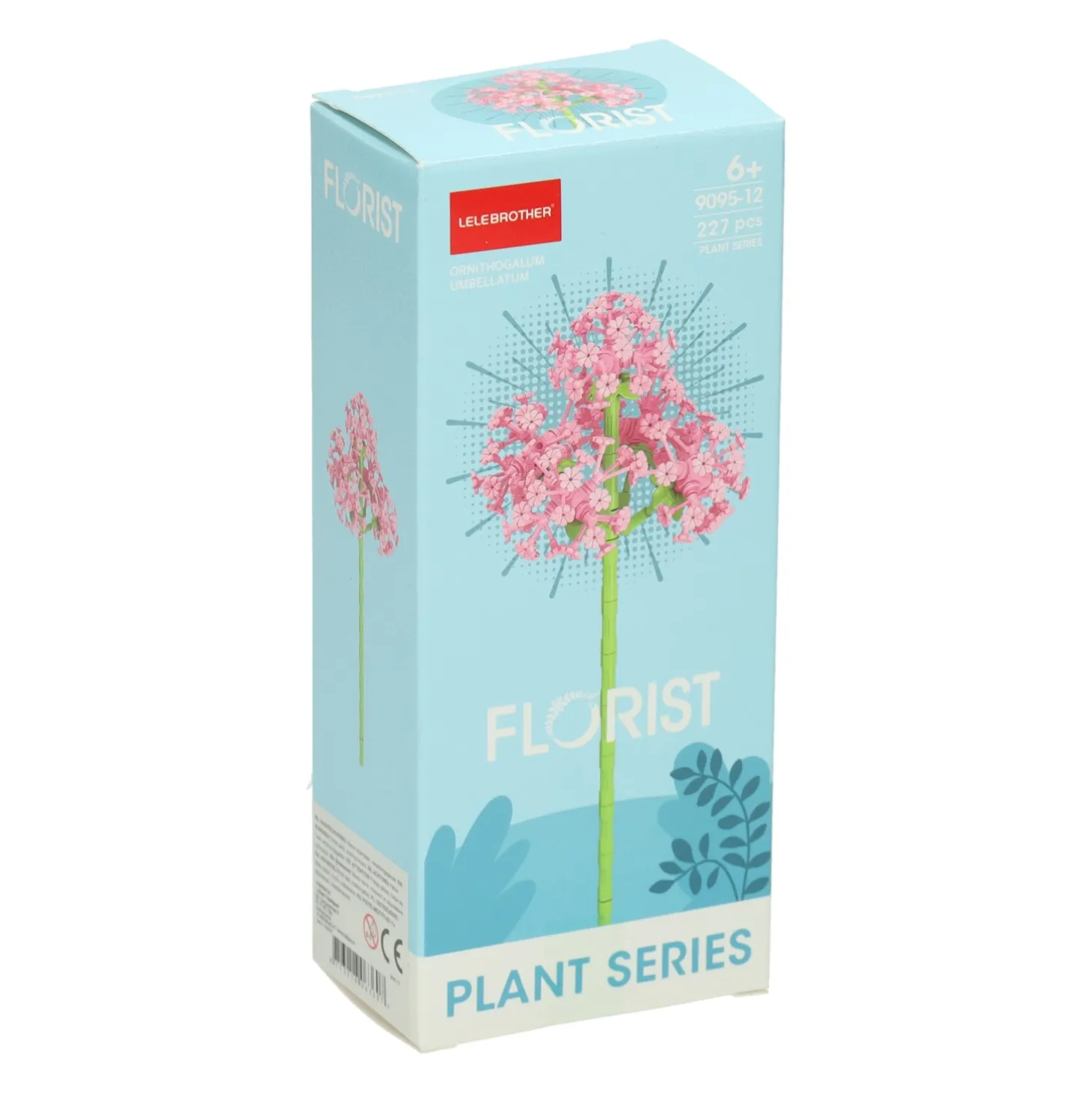 Bloemen Bouwset Roze - 227dlg.