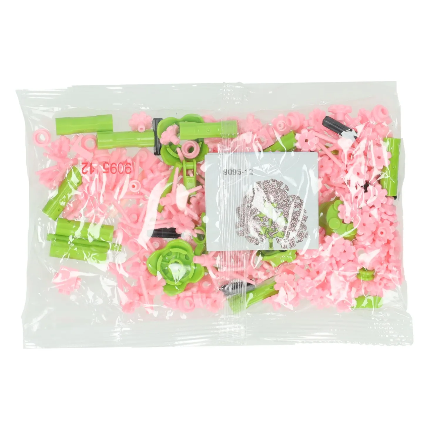 Bloemen Bouwset Roze - 227dlg.