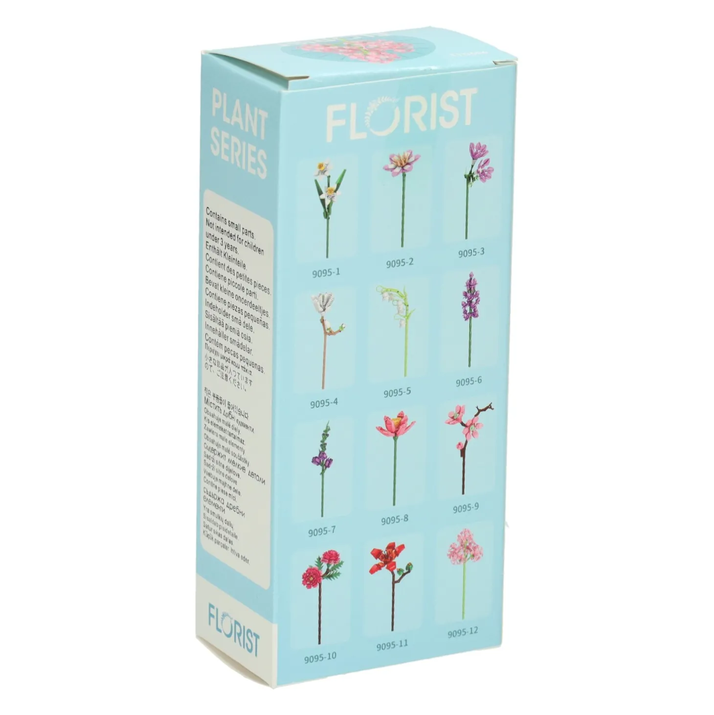 Bloemen Bouwset Roze - 227dlg.