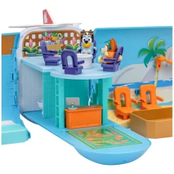 Bluey 3in1 Vliegtuig met 2 Speelfiguren