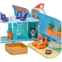 Bluey 3in1 Vliegtuig met 2 Speelfiguren