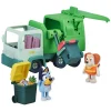 Bluey Vuilniswagen met Speelfiguren