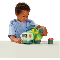 Bluey Vuilniswagen met Speelfiguren