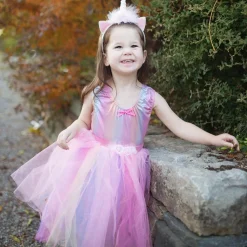 Bodysuit Regenboog Roze, 3-4 jaar