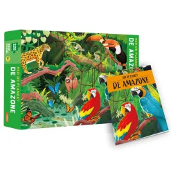 Boek en Puzzel - De Amazone