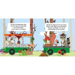 Boek en Puzzeltrein Bosdieren