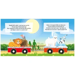 Boek en Puzzeltrein Dierentuin