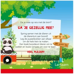 Boek en Puzzeltrein Dierentuin