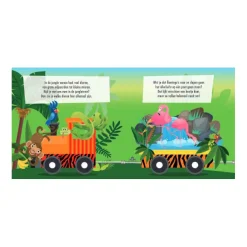 Boek en Puzzeltrein Jungle