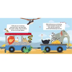 Boek en Puzzeltrein Wilde Dieren