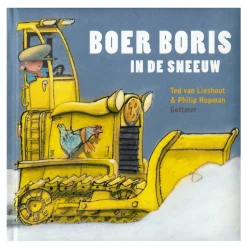 Boer Boris in de sneeuw