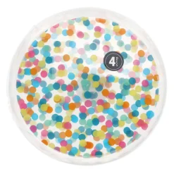 Bordjes met Stippen 22,5cm, 4st.