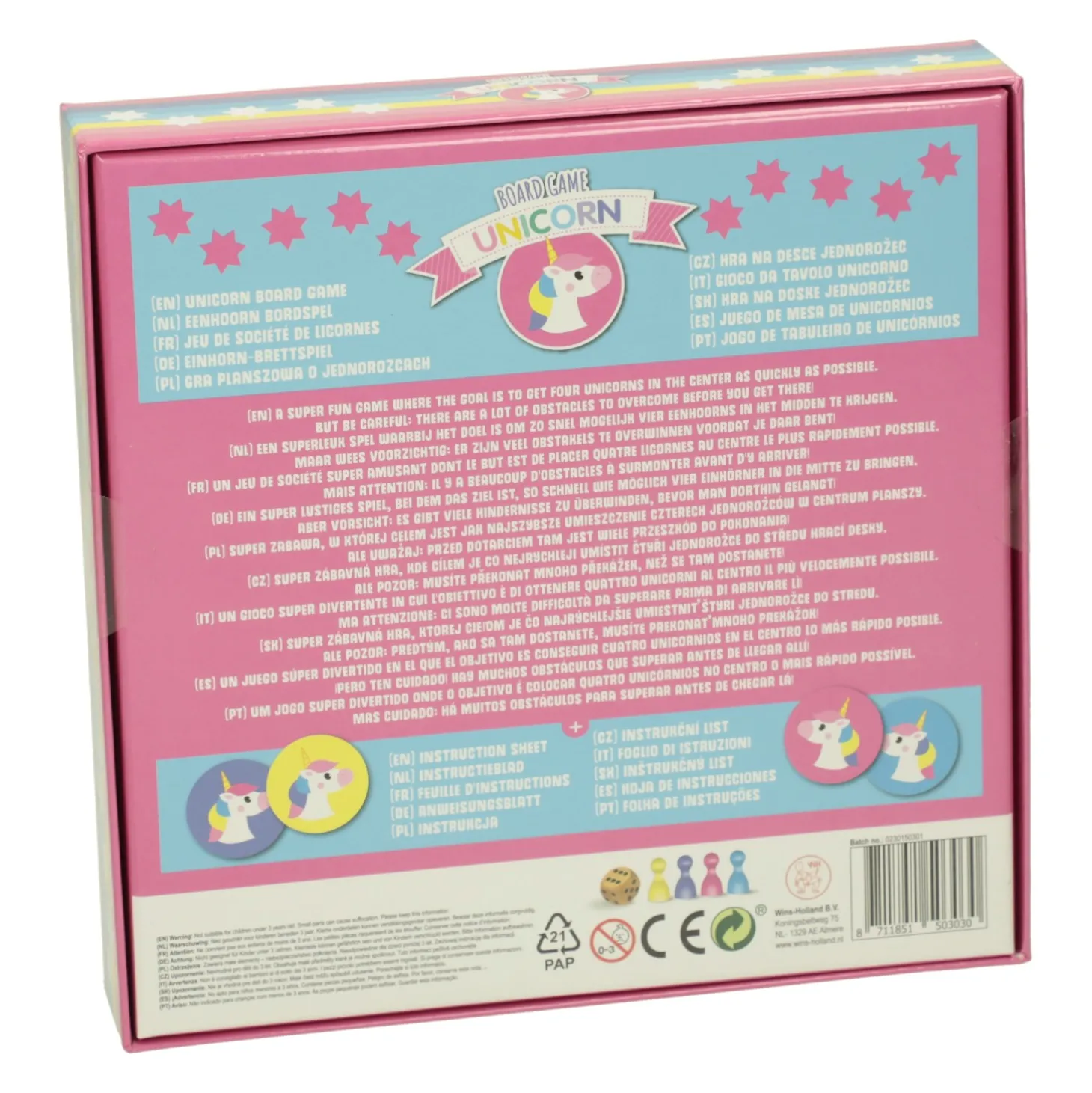 Bordspel Eenhoorn