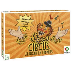 Bordspel Spellen van toen -Circus/Slangen en Ladders