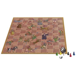 Bordspel Spellen van toen  -Circus/Slangen en Ladders