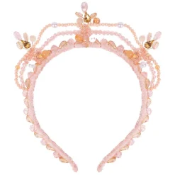 Boutique Blushing Crystals Beaded Tiara
