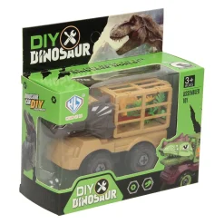 Bouw Auto Dino met Kooi