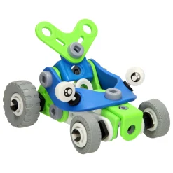 Bouw- en Speelset Racewagens 2in1, 52dlg.