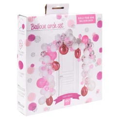 Bouw je Eigen Ballonnenboog Set Roze, 120dlg.