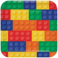 Bouwblokjes Bordjes, 8st.