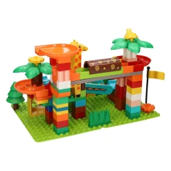 Bouwblokken Muzikale Ballenbaan Jungle - 109dlg.