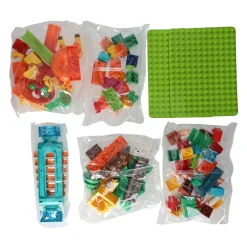 Bouwblokken Muzikale Ballenbaan Jungle - 109dlg.