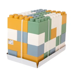 Bouwblokken XXL Pastelkleuren - 45dlg.