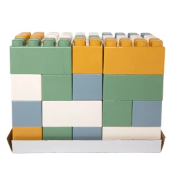 Bouwblokken XXL Pastelkleuren - 45dlg.