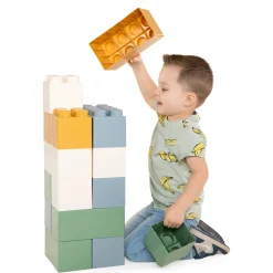 Bouwblokken XXL Pastelkleuren - 45dlg.