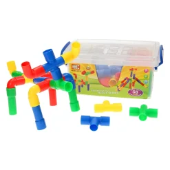 Bouwbuisjes in Opbergbox, 58dlg