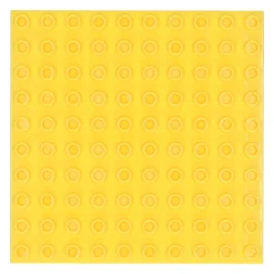 Bouwplaat Geel - 16x16cm
