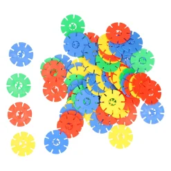 Bouwschijfjes, 75st.